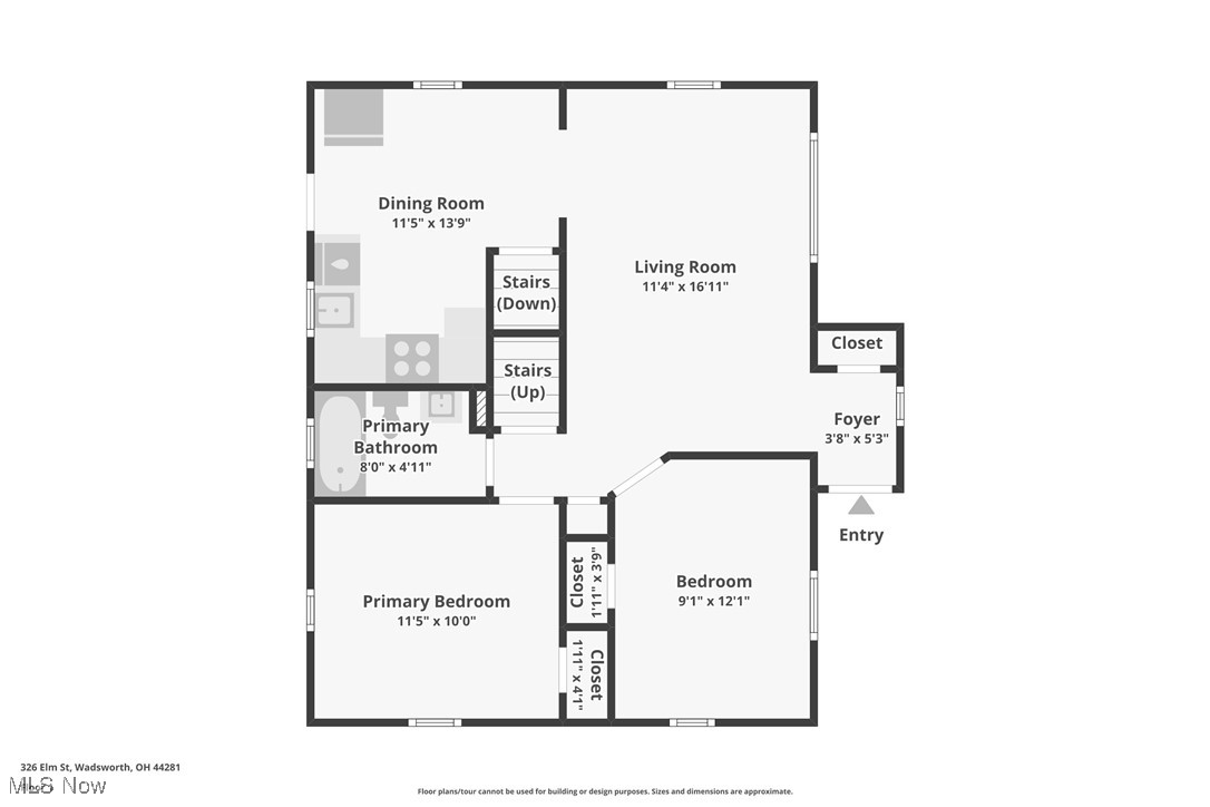 326 Elm Street Wadsworth, OH 44281 - Photo 20 of 23 Floor plan - 1st Story