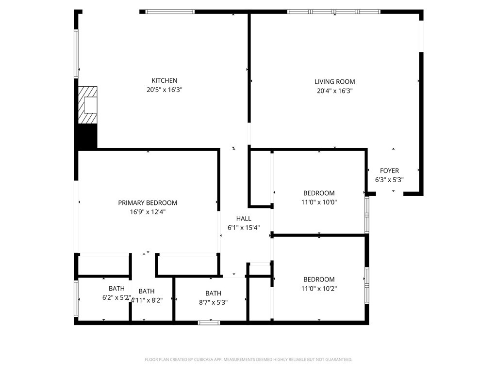 11500 Yolanda Avenue Porter Ranch, CA 91326 - Photo 29 of 29 Floor Plan- Not to scale AI generated floor plan