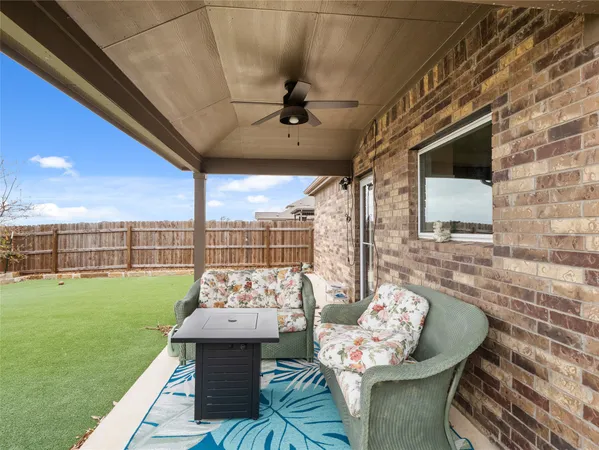 a view of front door