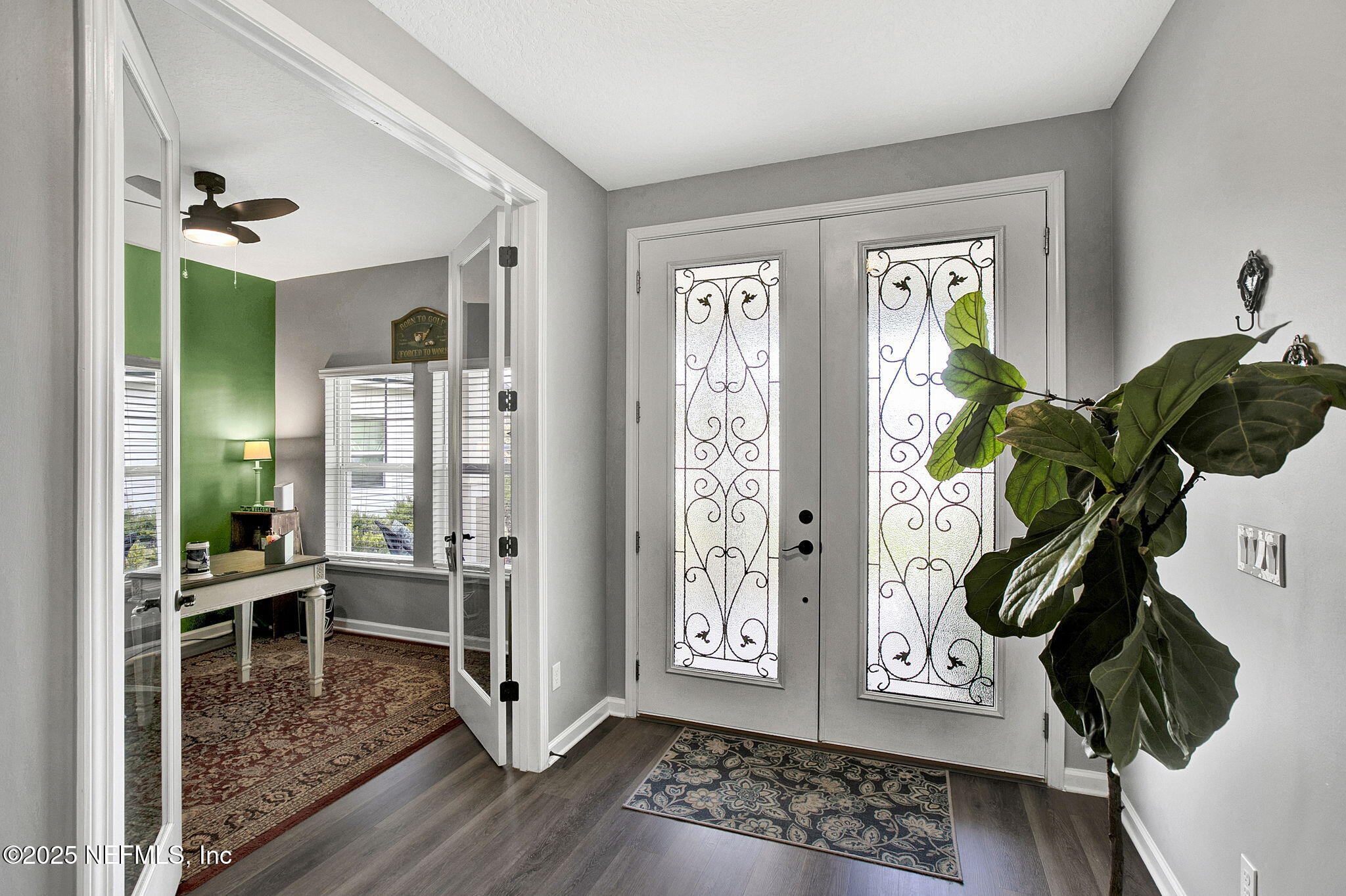 424 Willow Lake Drive St. Augustine, FL 32092 - Photo 8 of 52 a view of entryway with wooden floor