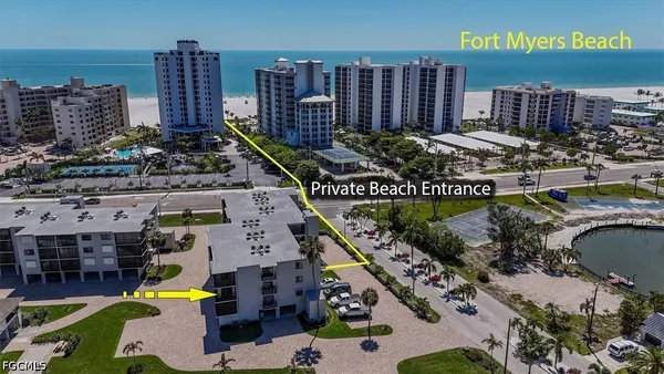 $299,000 | 6645 Estero Boulevard, Unit 201, Fort Myers Beach, FL 33931