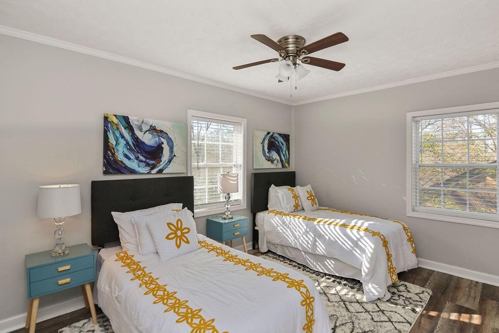1917 Spring Avenue Atlanta, GA 30344 - Photo 14 of 22 a bedroom with two beds and a window