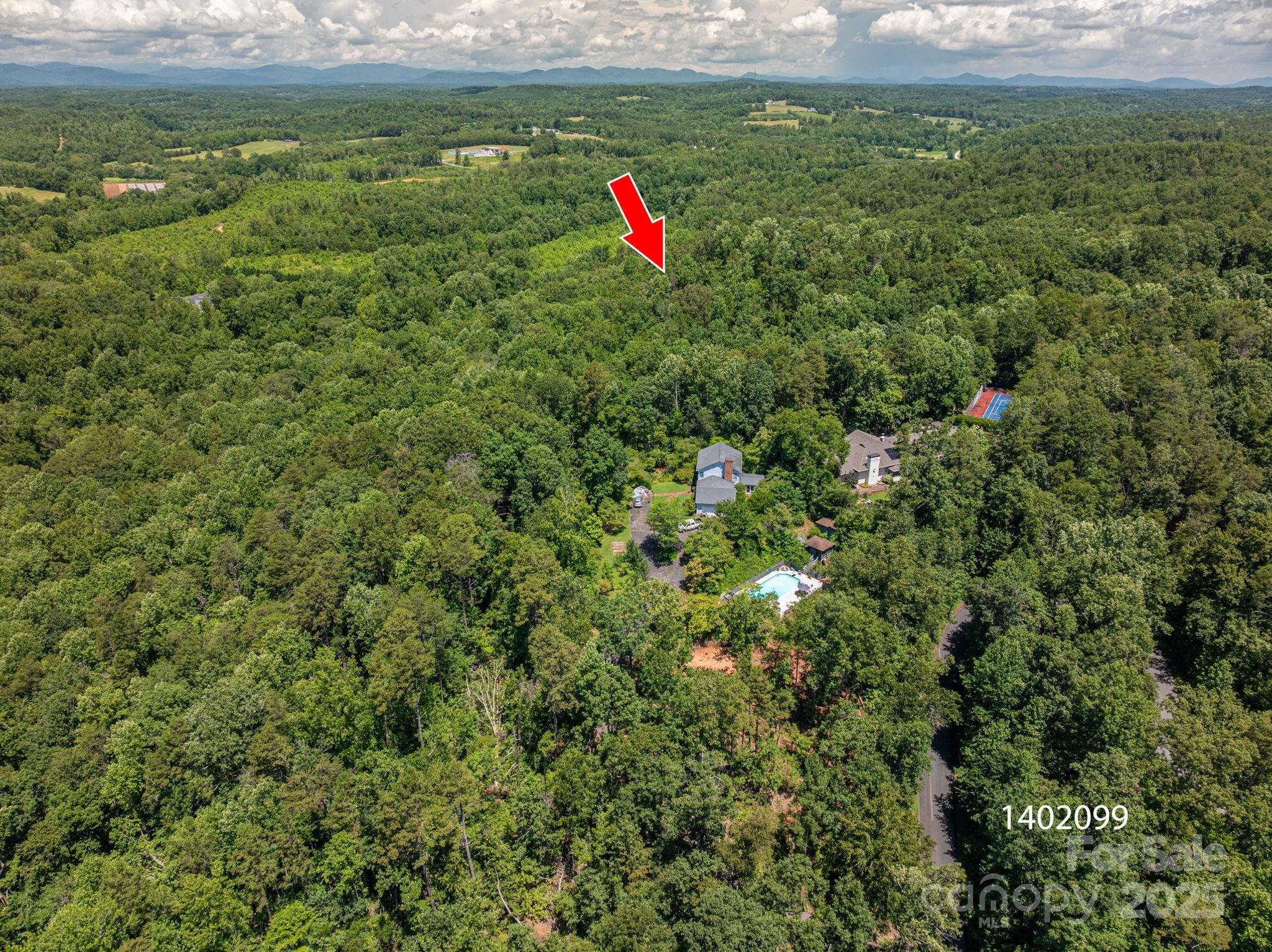 Lot 169 Coxe Road Rutherfordton, NC 28139 - Photo 2 of 19 a backyard of a house with lots of green space and mountain view