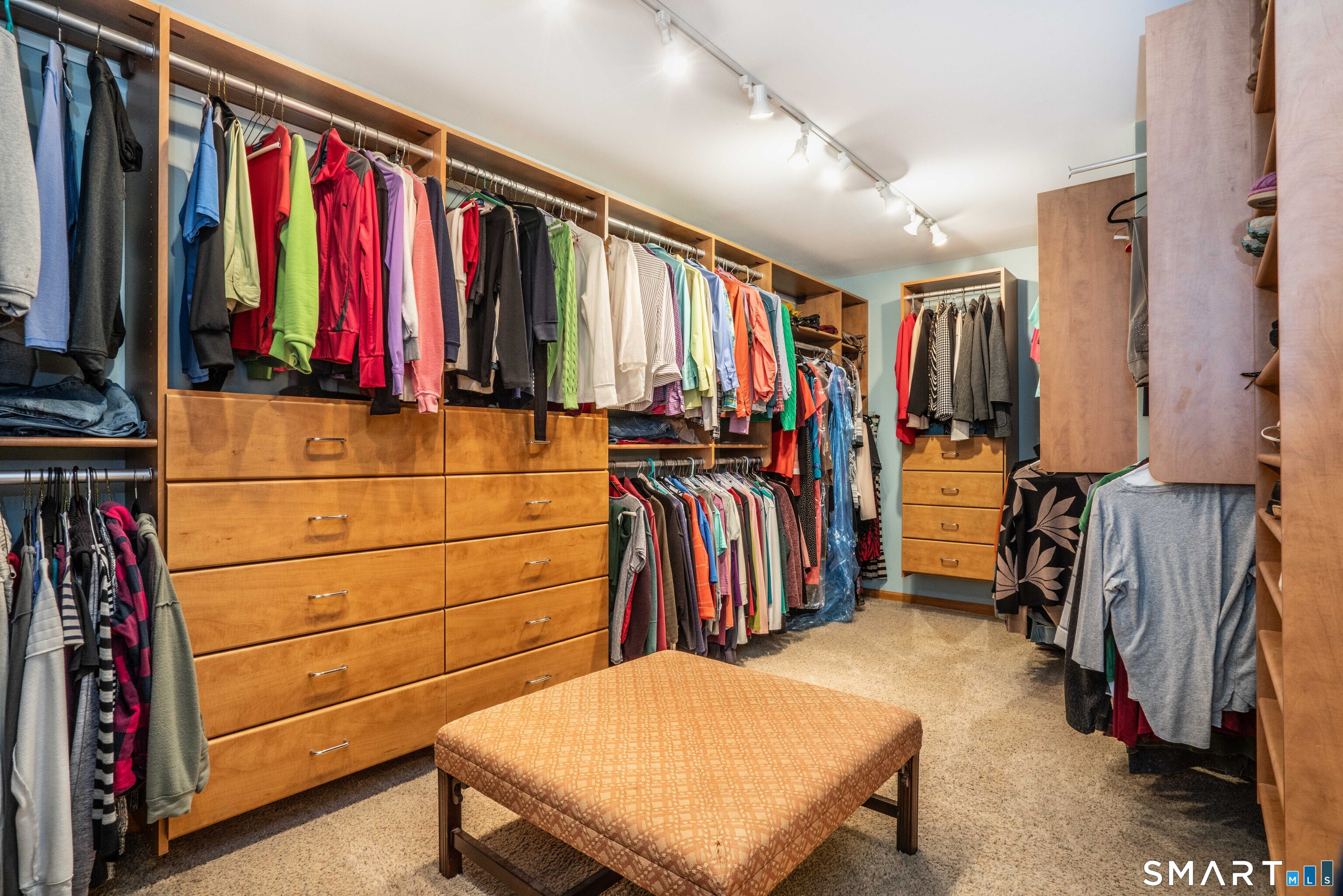 67 Hunter's Crossing Burlington, CT 06013 - Photo 21 of 35 a view of walk in closet with clothes