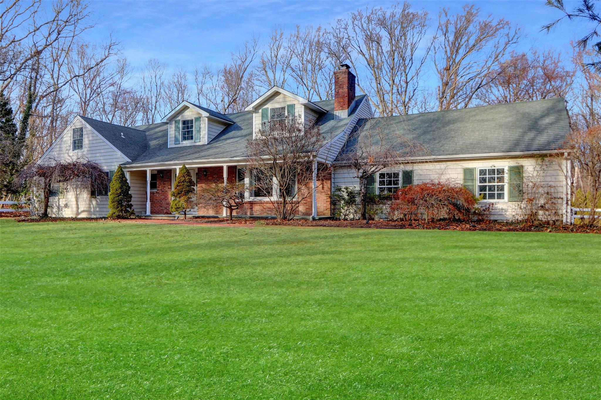 8 British Colony Road Fort Salonga, NY 11768 - Photo 1 of 1 Cape cod house featuring a front lawn