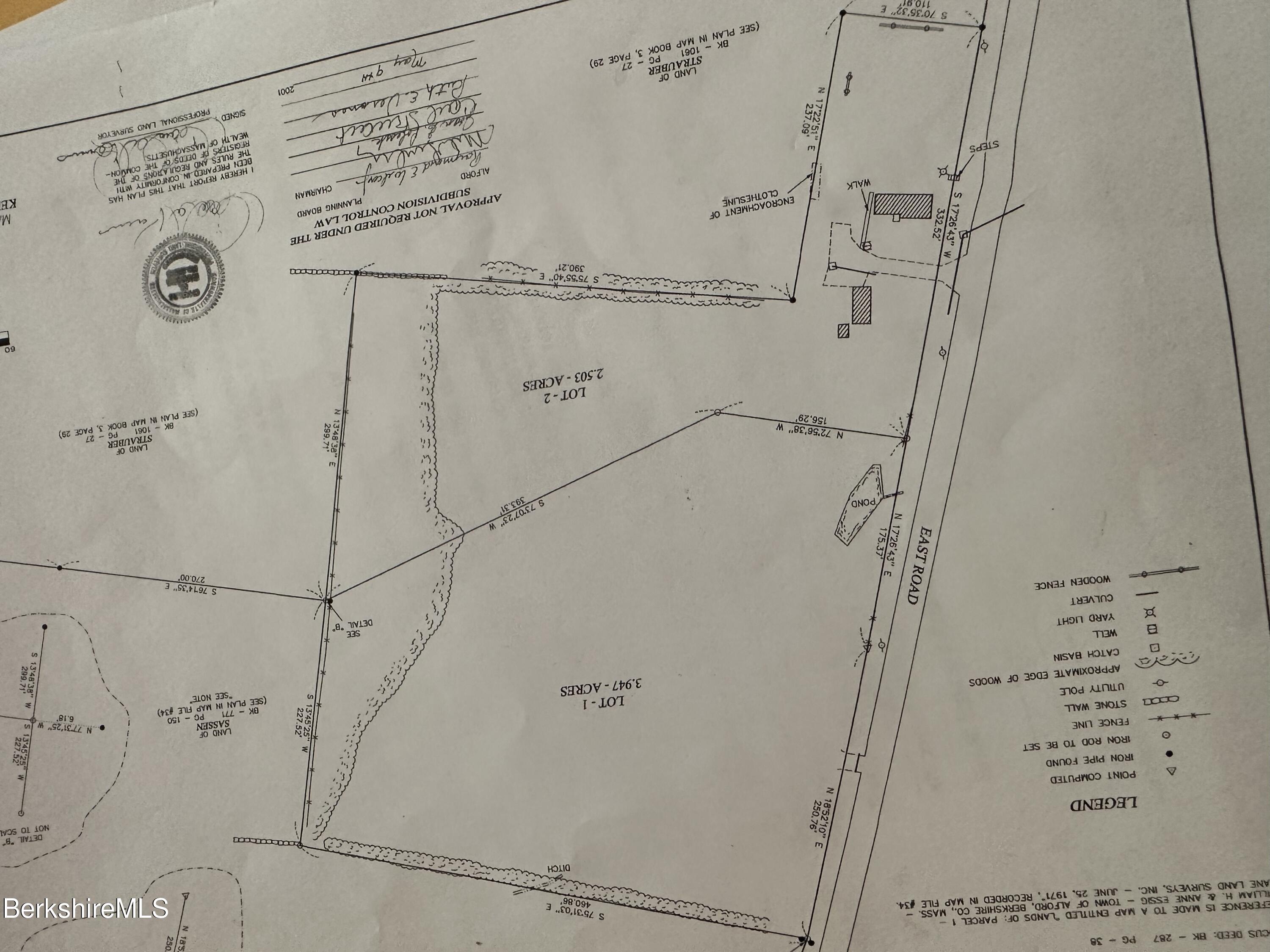 78 E Road Alford, MA 01266 - Photo 22 of 22 Lot 2 on Property map