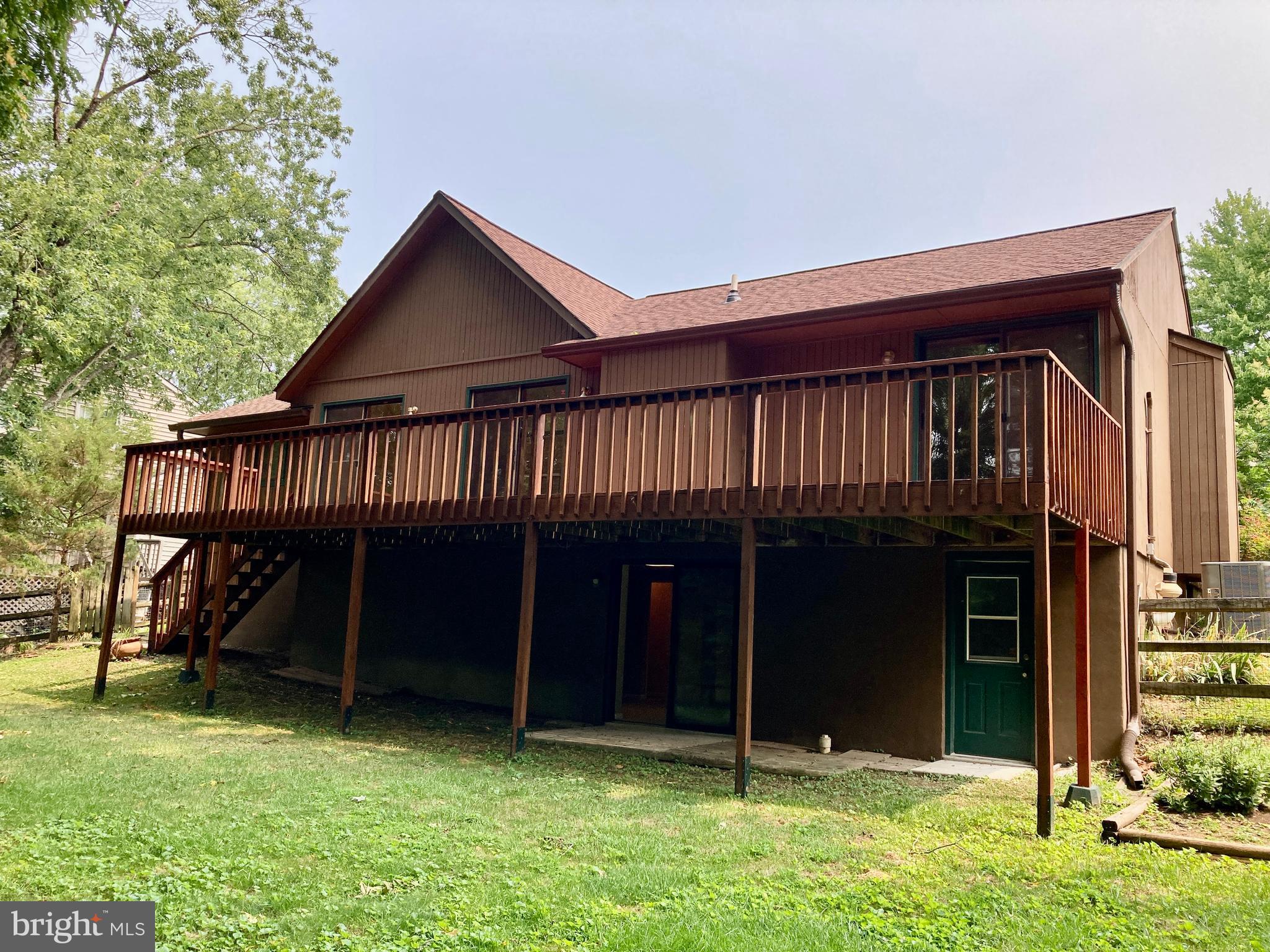 6916 Fox Chase Road New Market, MD 21774 - Photo 31 of 43 Deck runs the length of the home