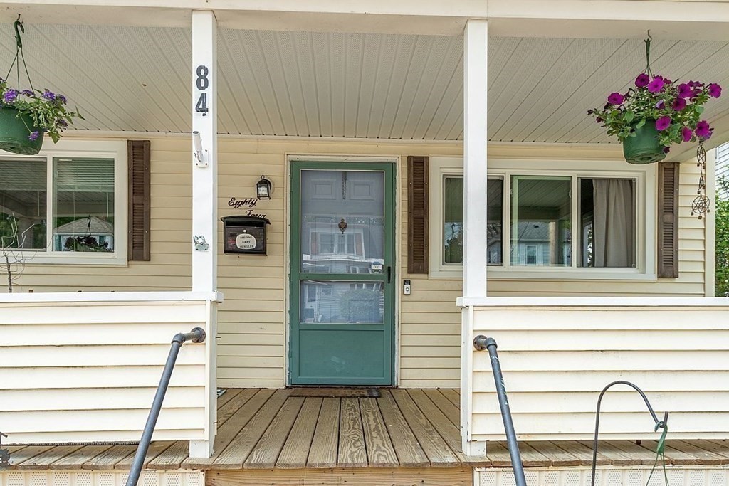 84 Euclid Street Gardner, MA 01440 - Photo 2 of 28 a view of a entryway door front of house
