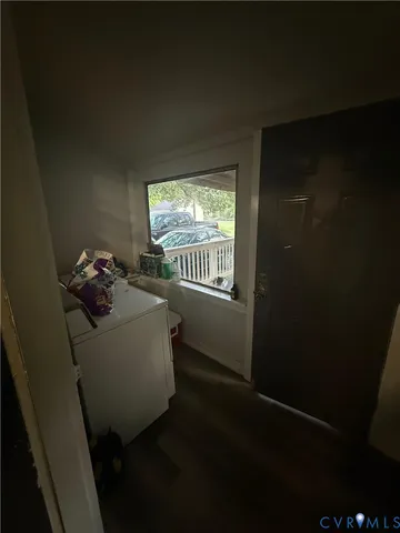 a room with furniture and a window