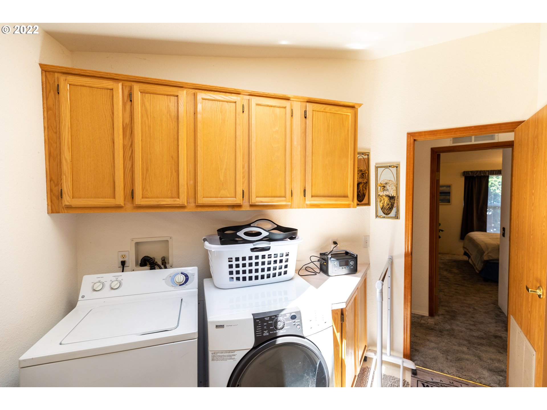 100 River Bend Road, Unit 116 Reedsport, OR 97467 - Photo 32 of 32 a utility room with closet dryer and washer