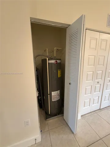 a view of a storage & utility room