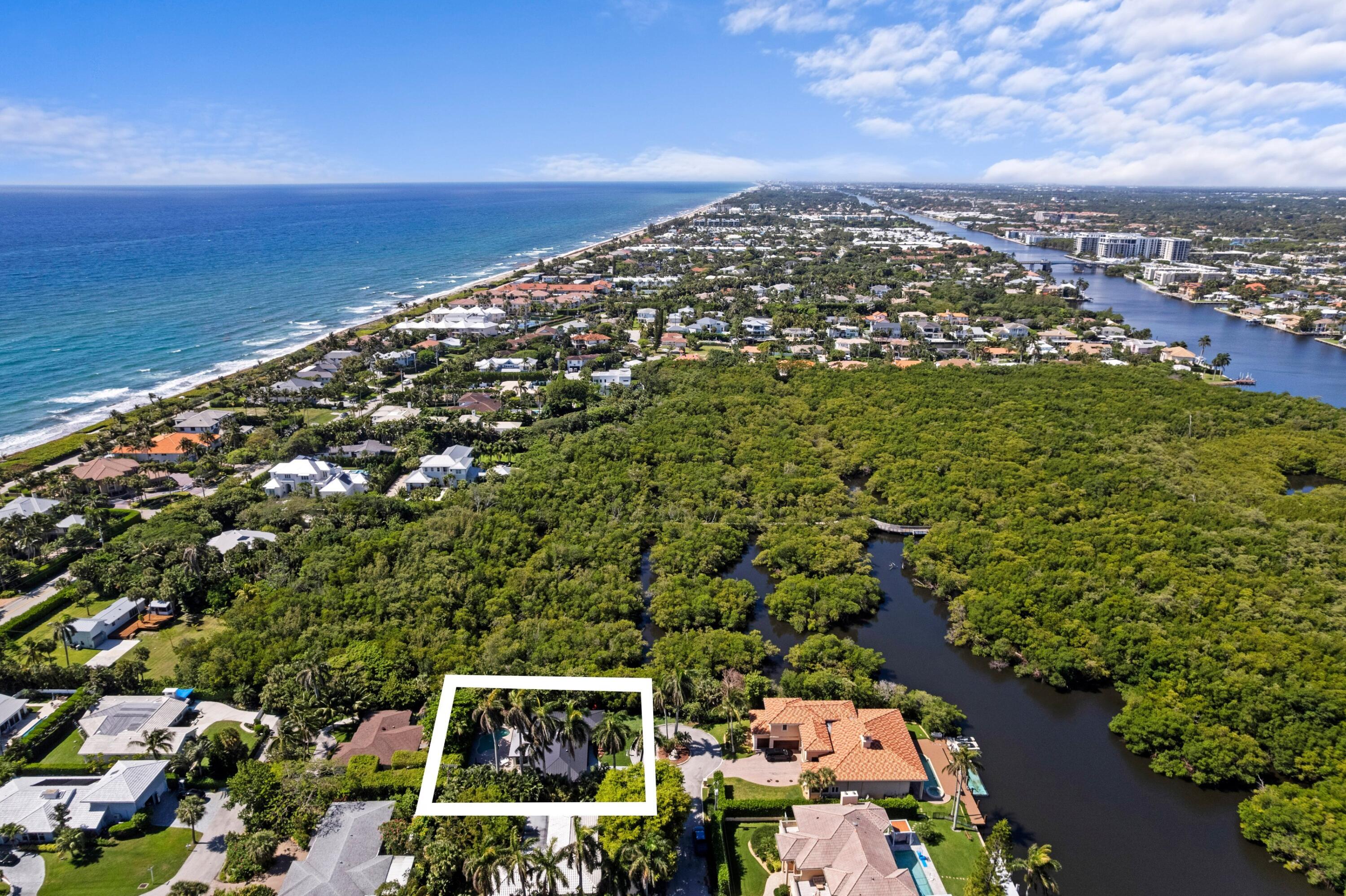 35 Anna Street Ocean Ridge, FL 33435 - Photo 70 of 75 Aerial Views