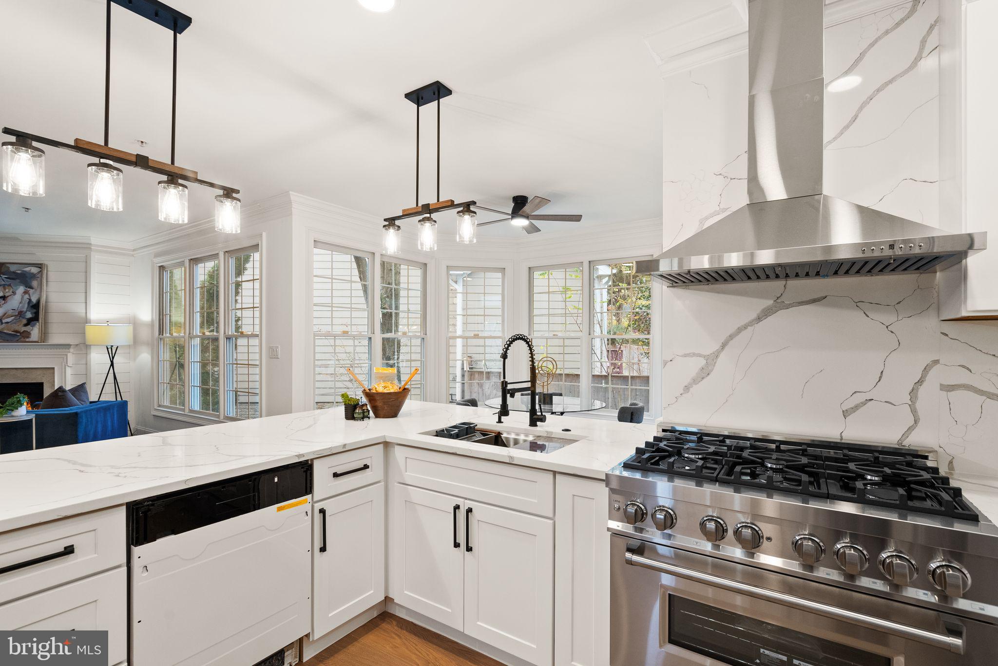 3336 Jones Bridge Court Chevy Chase, MD 20815 - Photo 34 of 99 a kitchen with a stove and a sink