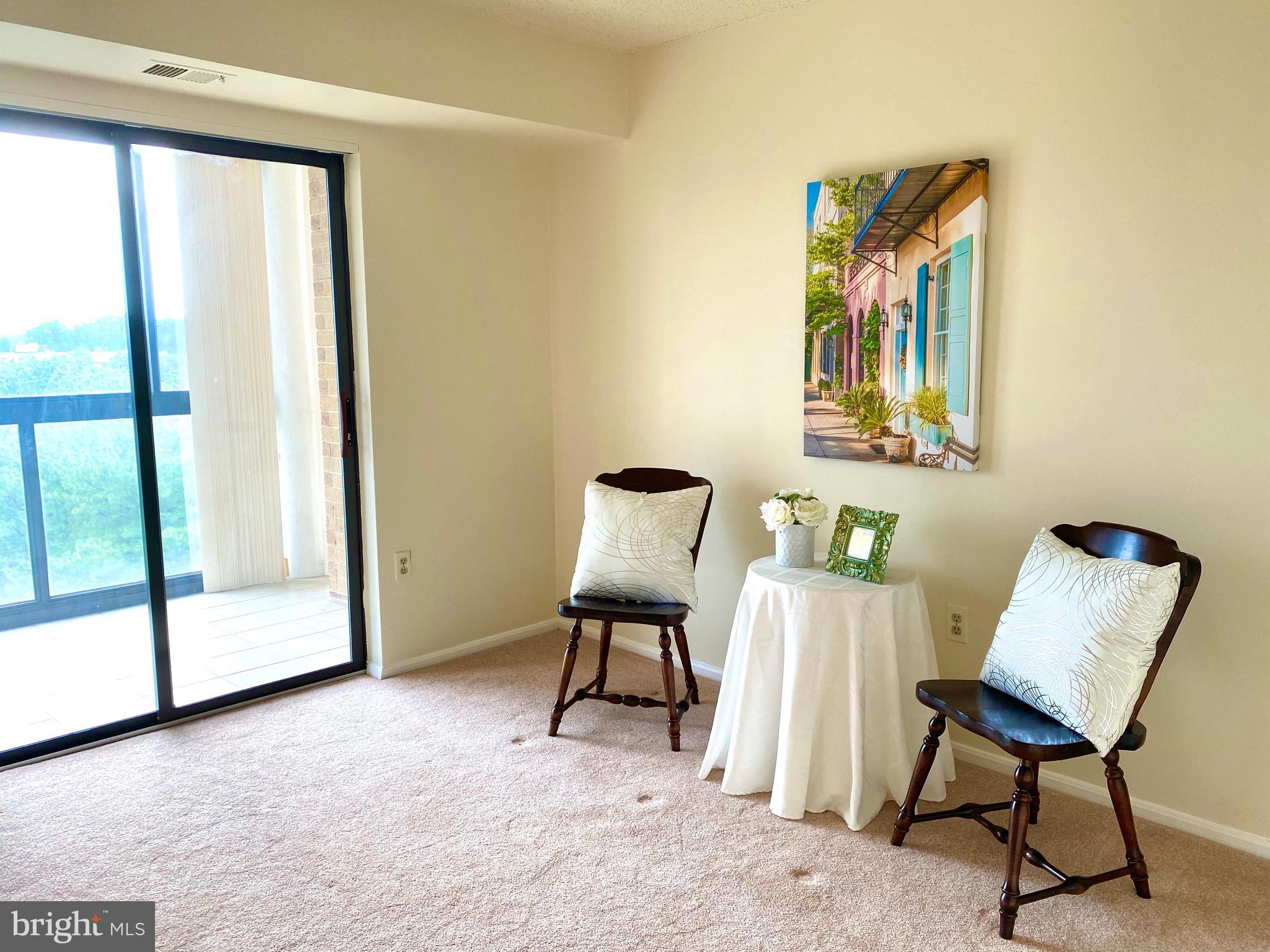 15115 Interlachen Drive, Unit 3812 Silver Spring, MD 20906 - Photo 23 of 39 Second bedroom has access to enclosed balcony