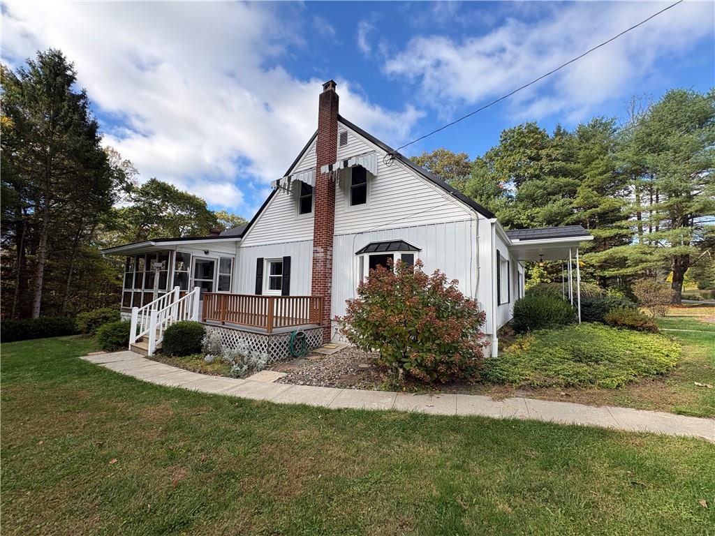 3948 Piney Dam Road Clarion, PA 16214 - Photo 2 of 23 front view of a house with a yard