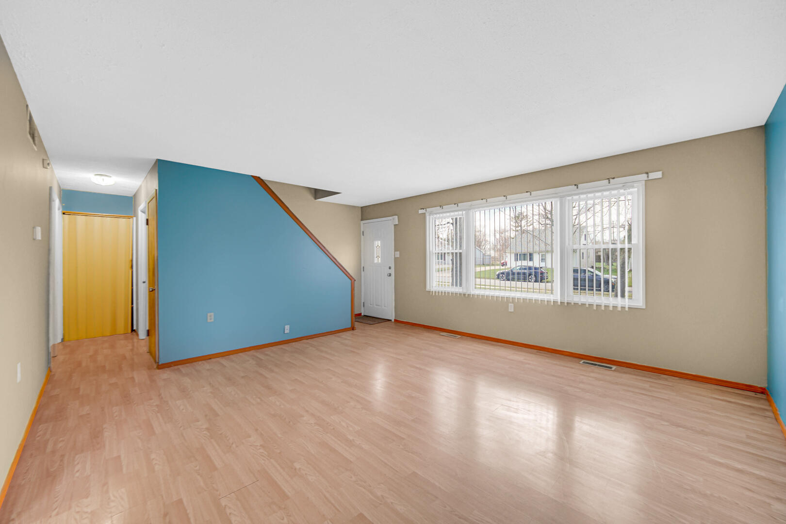 769-1 Juniper Road Valparaiso, IN 46385 - Photo 6 of 20 wooden floor in an empty room with a window
