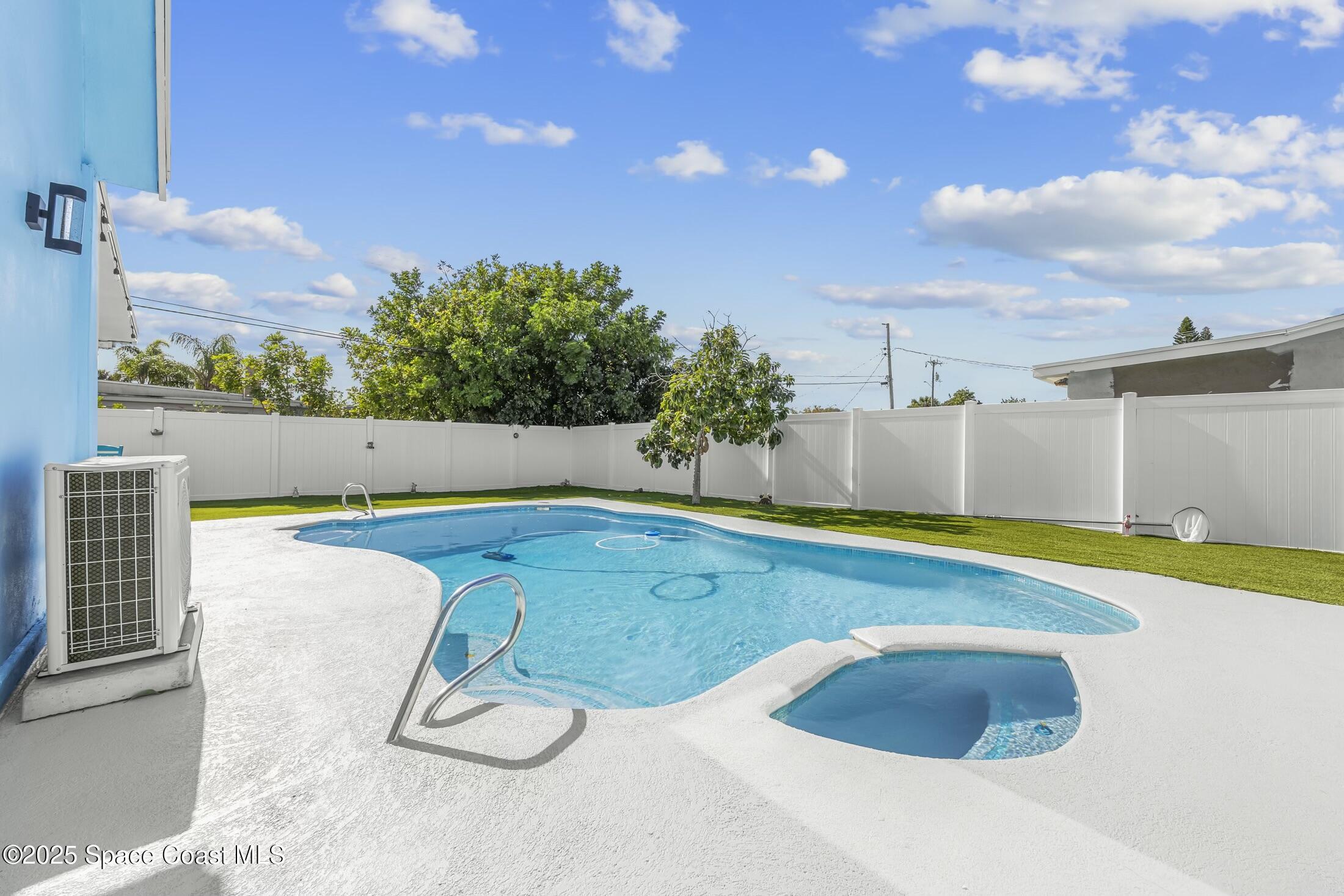 236 Northeast 3rd Street Satellite Beach, FL 32937 - Photo 22 of 22 a view of swimming pool with seating space