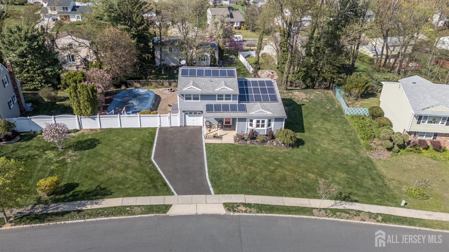 37 Helena Street East Brunswick, NJ 08816 - Photo 36 of 41 an aerial view of a house with garden space and street view