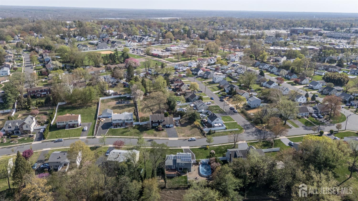 37 Helena Street East Brunswick, NJ 08816 - Photo 40 of 41 an aerial view of a city with lots of residential buildings