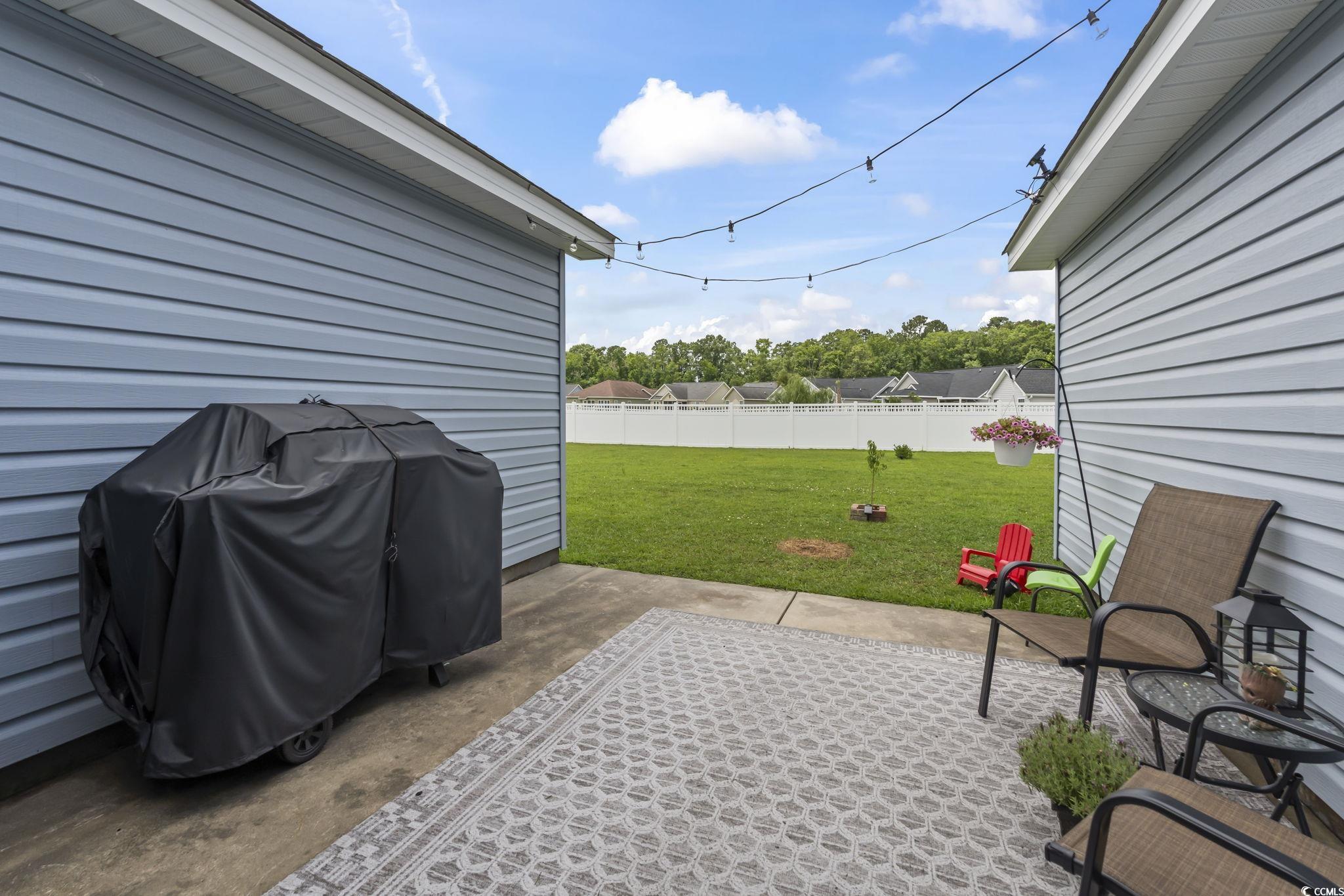282 Foxpath Loop Myrtle Beach, SC 29588 - Photo 26 of 34 View of patio / terrace with grilling area