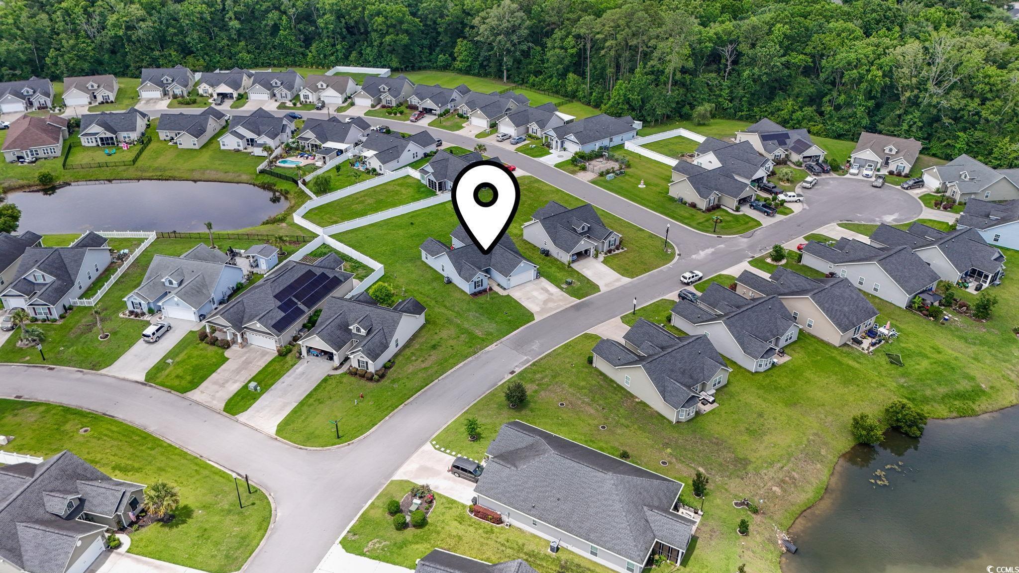 282 Foxpath Loop Myrtle Beach, SC 29588 - Photo 31 of 34 View of property location with nearby suburban area and a large body of water