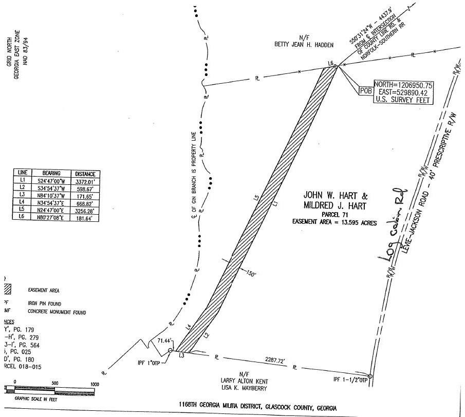 0 County Line Road Southwest Gibson, GA 30810 - Photo 1 of 1 Main View