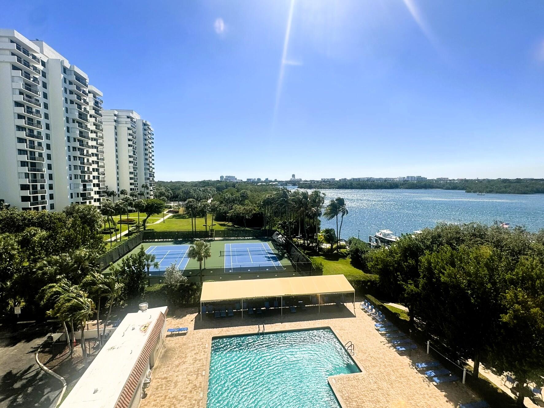 2121 North Ocean Boulevard, Unit 609W Boca Raton, FL 33431 - Photo 16 of 32 The View From the Balcony