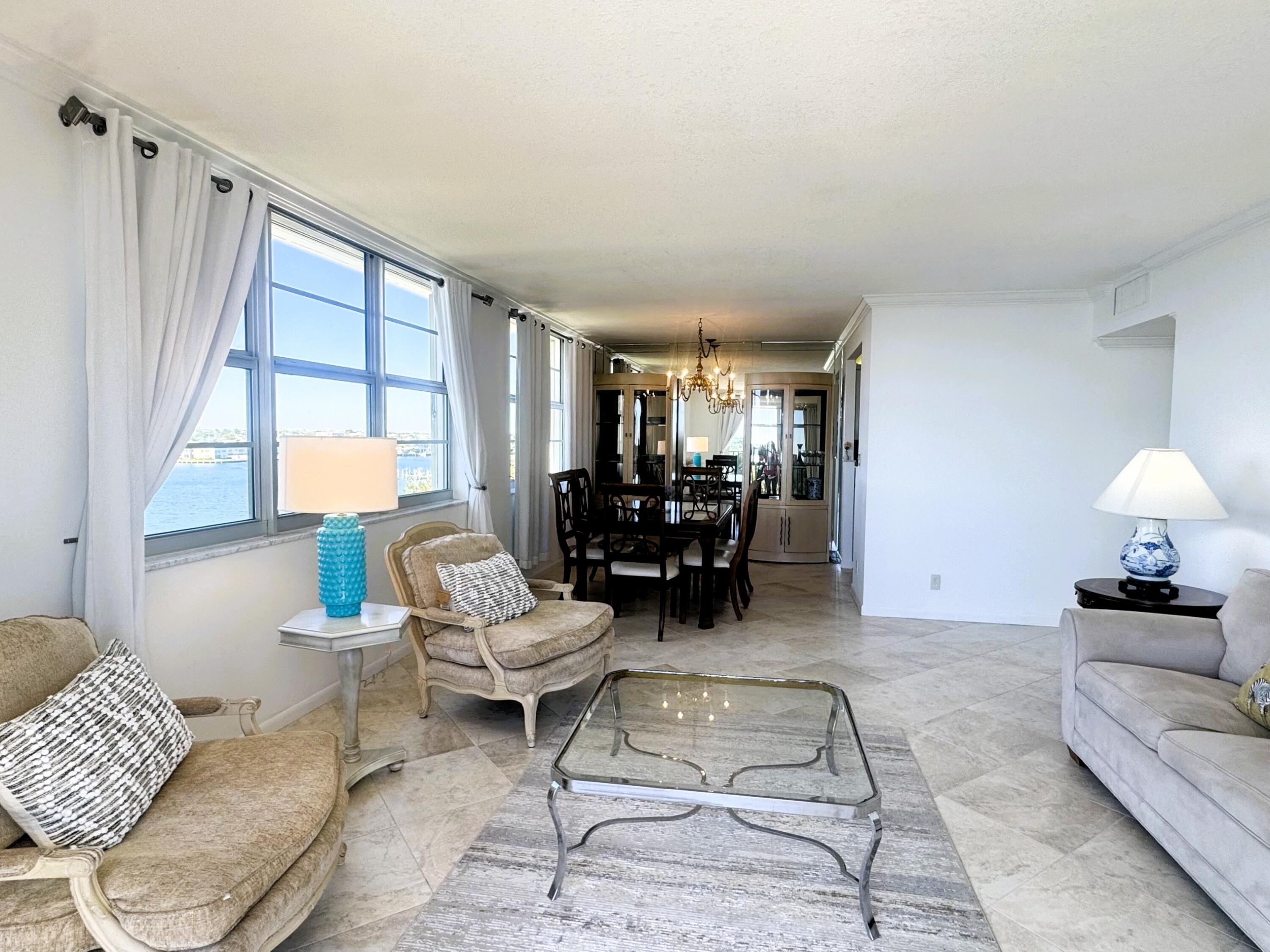 2121 North Ocean Boulevard, Unit 609W Boca Raton, FL 33431 - Photo 8 of 32 The Open Layout Concept
