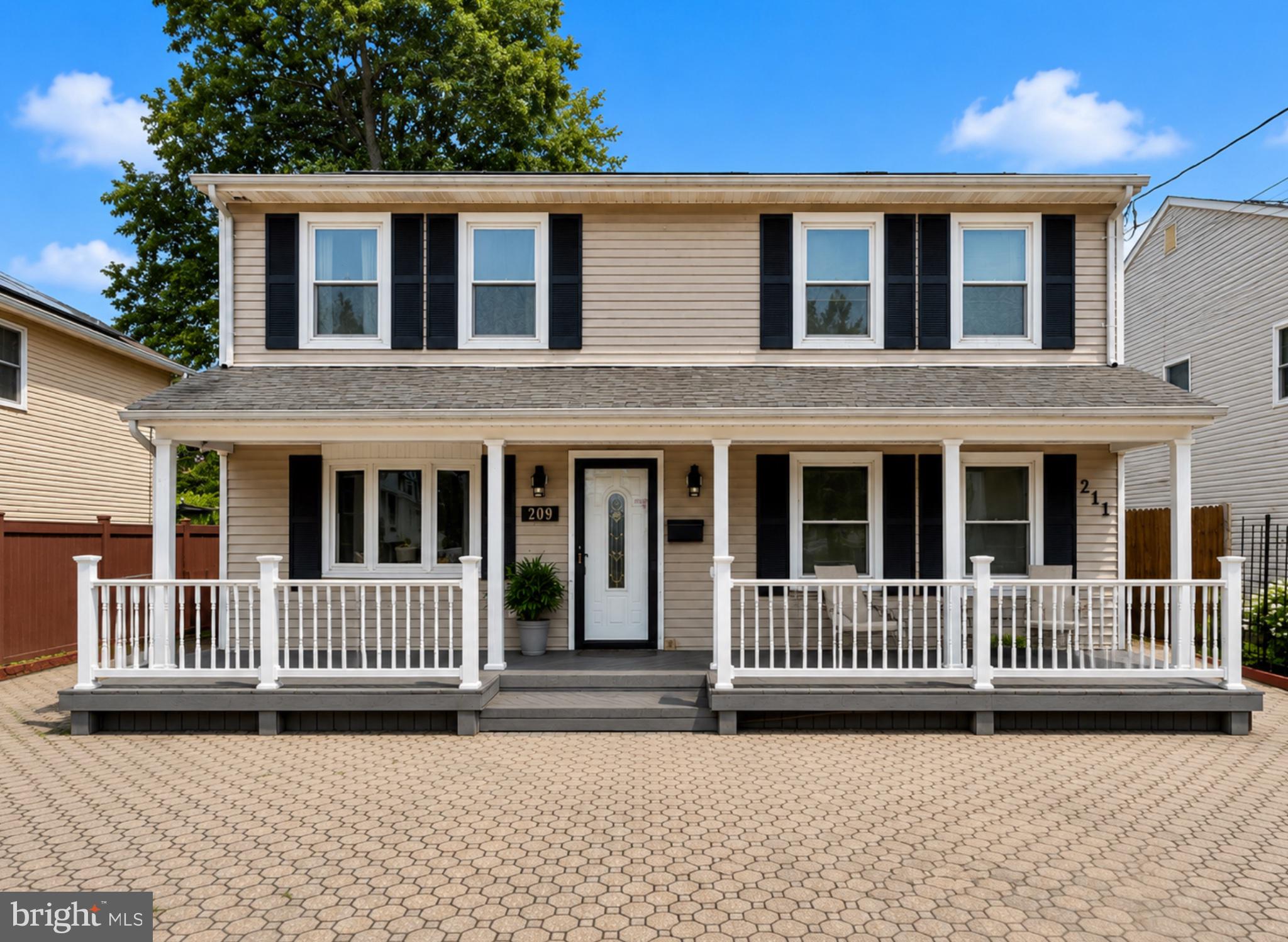 209 Main Street Keyport, NJ 07735 - Photo 1 of 4 Charming two-story home with porch.