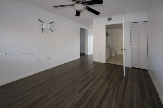 wooden floor in an empty room