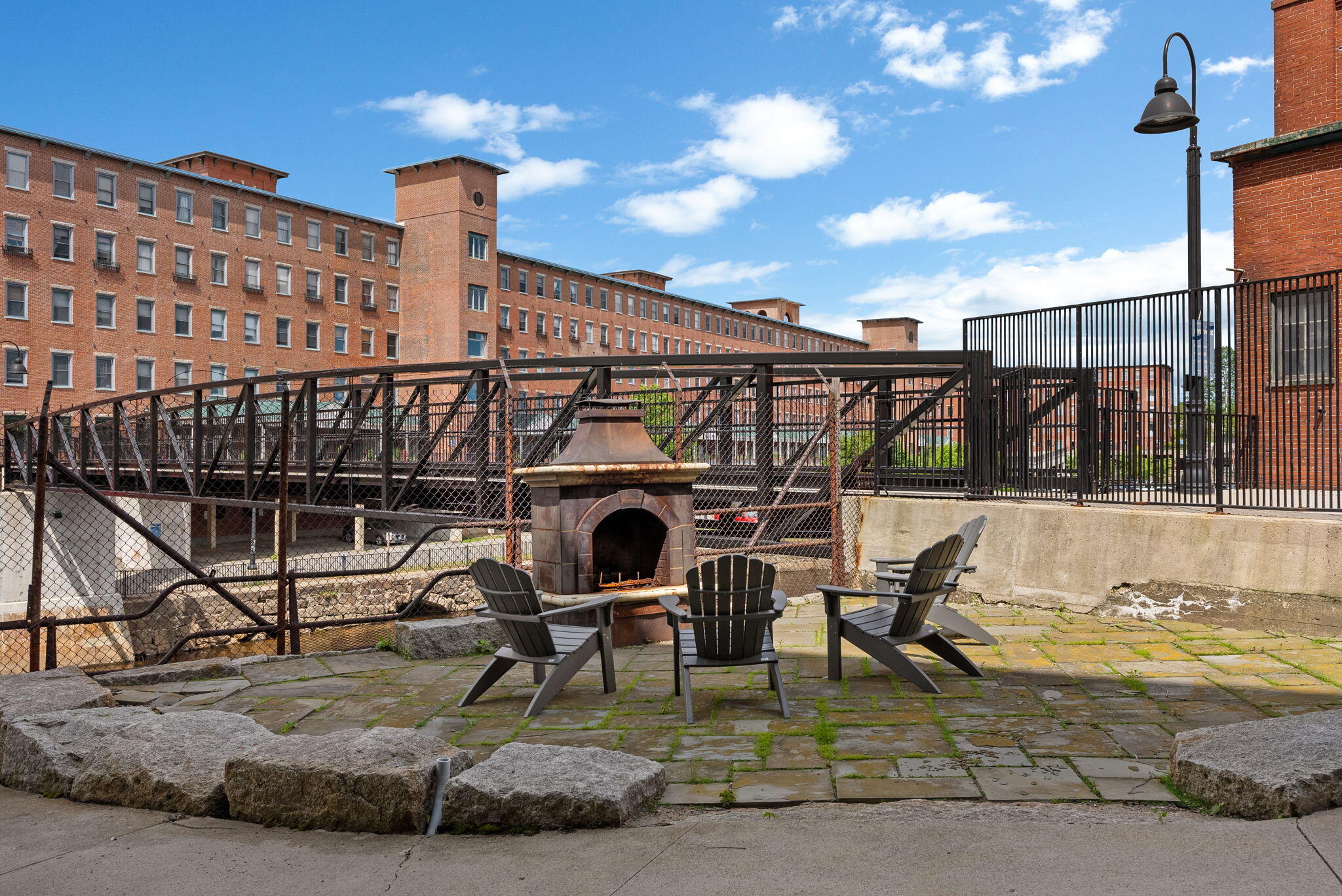 2 Main Street, Unit 35109 Biddeford, ME 04005 - Photo 30 of 42 Fire Pit & Foot Bridge