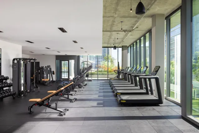 a view of lobby with furniture