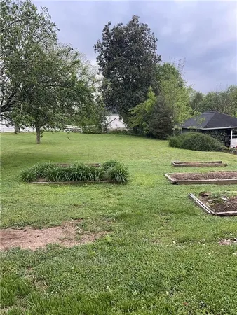 a view of a golf course with a park