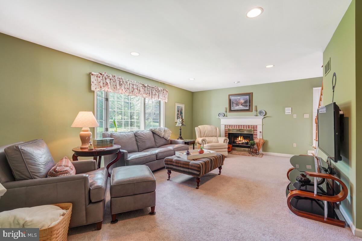618 Aberdeen Road Kennett Square, PA 19348 - Photo 14 of 36 Family Room features cozy Gas Fireplace