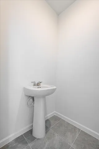 a utility room with a sink