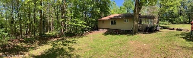 284 Carpenter Road Harveys Lake, PA 18612 - Photo 8 of 33 a aerial view of a house with a yard