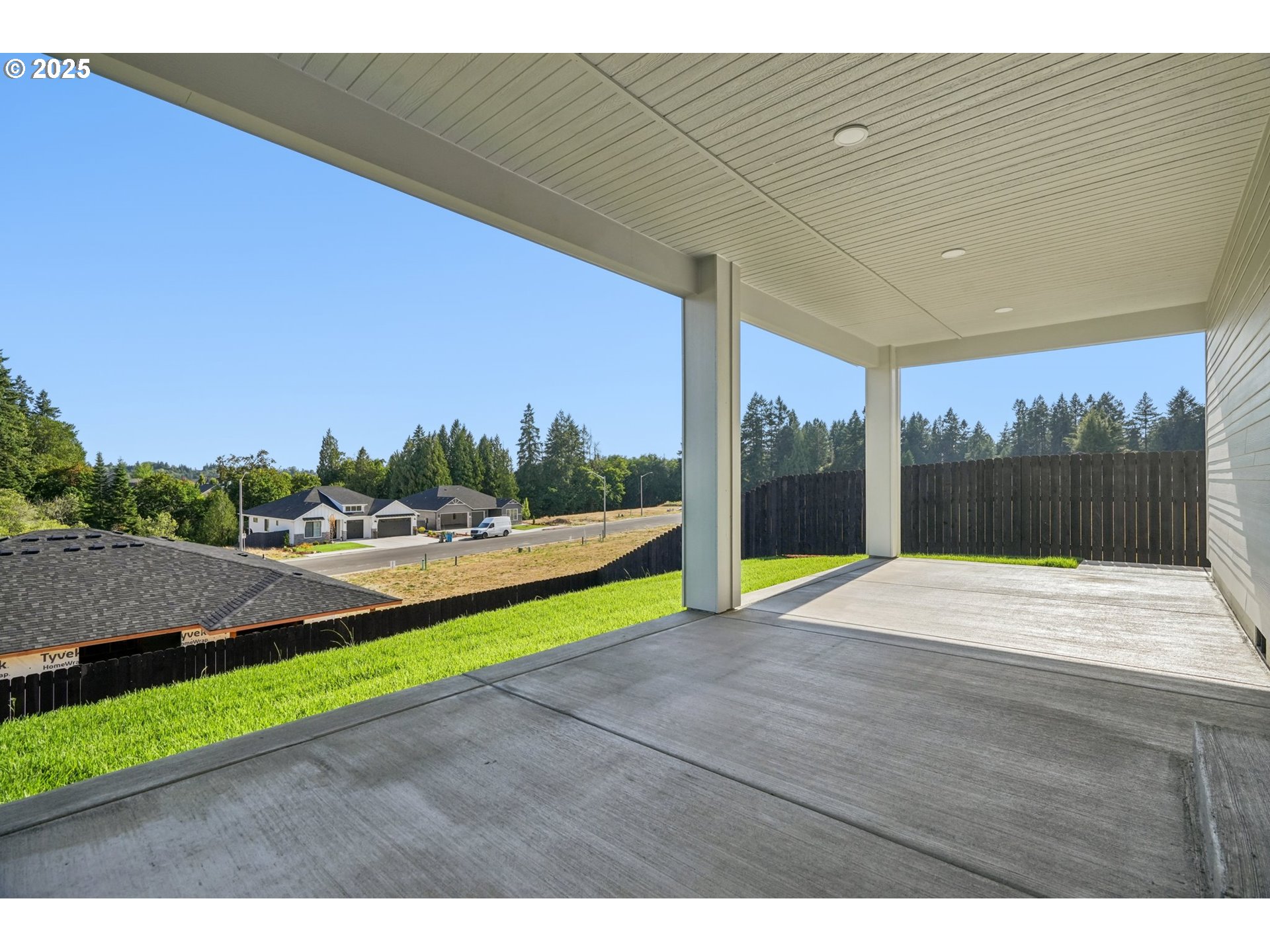 410 West 20th Way La Center, WA 98629 - Photo 38 of 43 a view of an outdoor space with swimming pool
