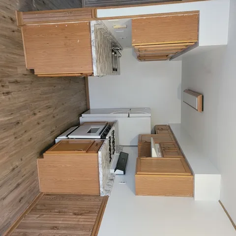 a room with storage and utility