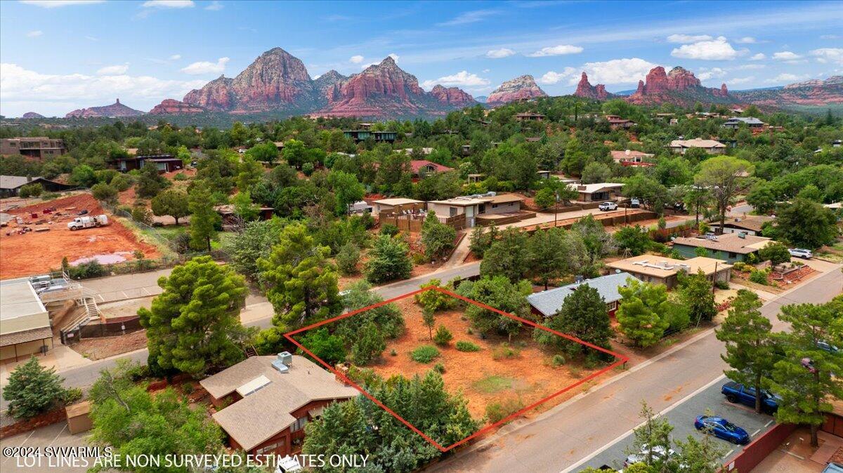 245 Wilson Road Sedona, AZ 86336 - Photo 6 of 10 6-Aerial-6