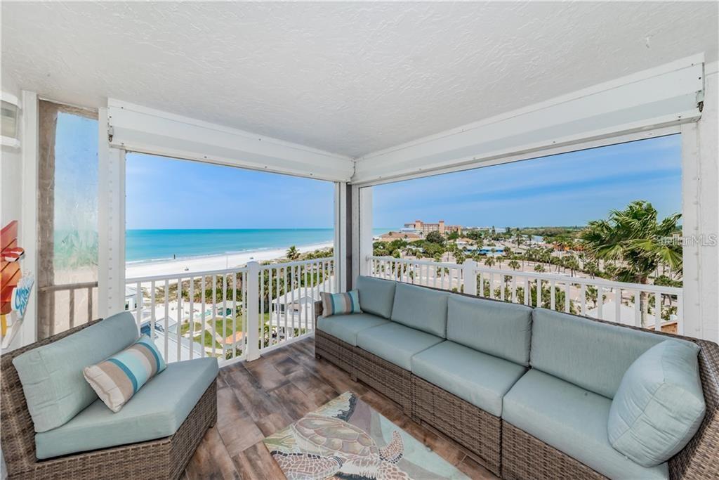 17980 Gulf Boulevard, Unit 606 Redington Shores, FL 33708 - Photo 1 of 1 Main Balcony