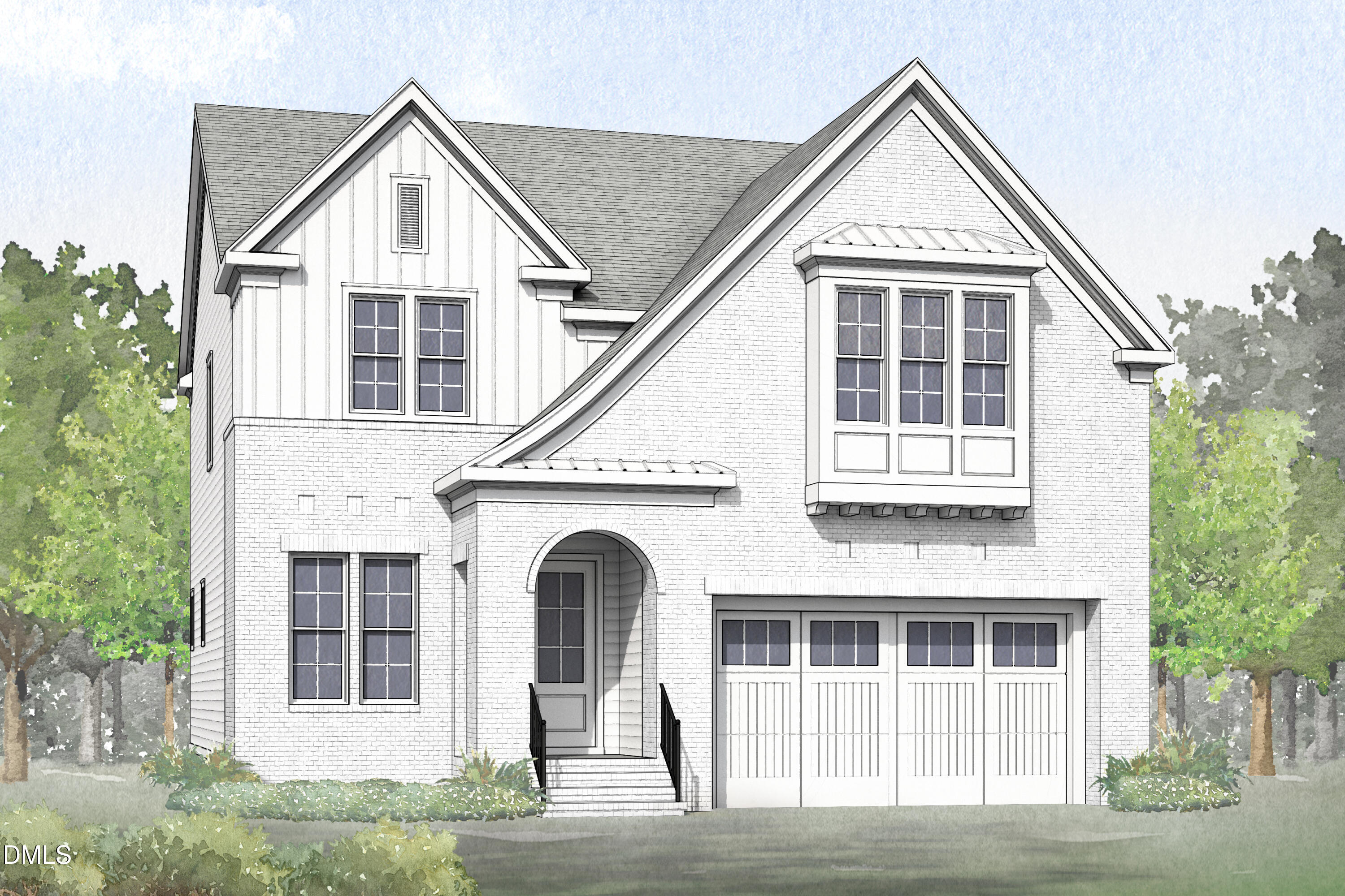 6513 Burnette Flower Way Raleigh, NC 27612 - Photo 2 of 22 a view of front a house with a yard