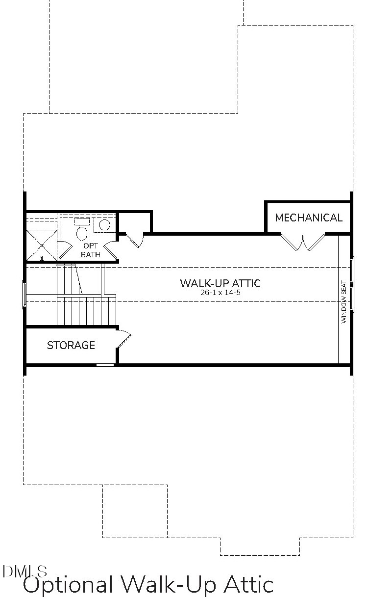6513 Burnette Flower Way Raleigh, NC 27612 - Photo 22 of 22 a black and white photo of a white and white wall