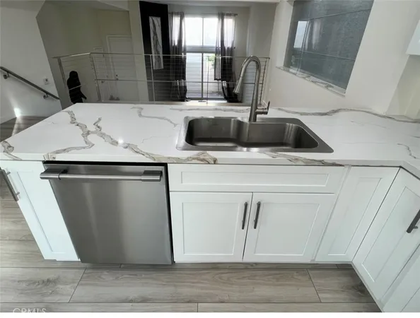 a close view of sink and tap