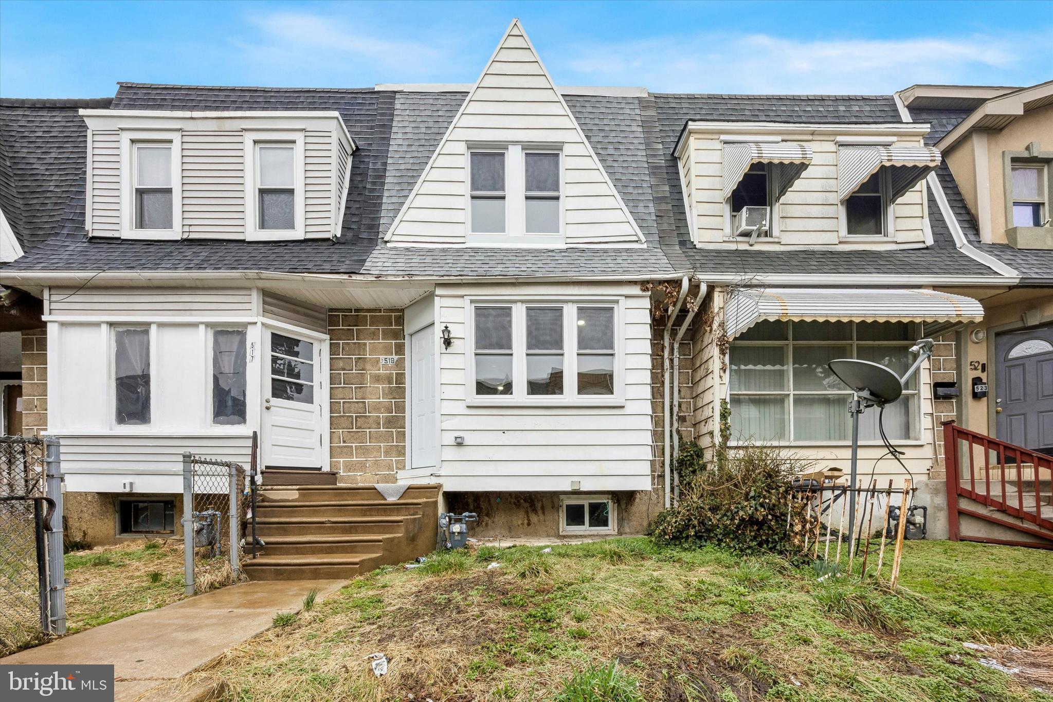 front view of a house