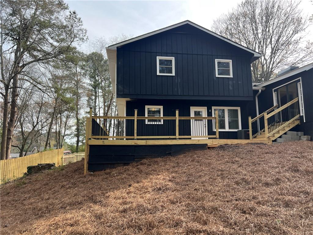3221 Bromley Rowe Duluth, GA 30096 - Photo 37 of 44 a house view with a garden space