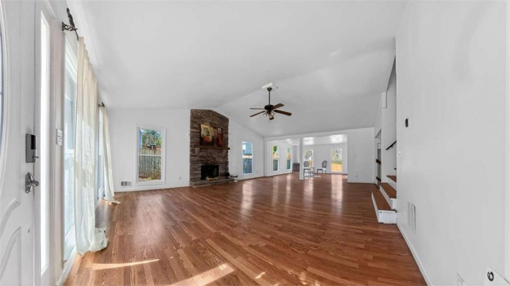 3221 Bromley Rowe Duluth, GA 30096 - Photo 9 of 44 a view of an entryway with wooden floor
