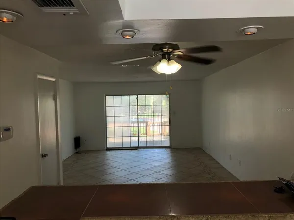 a view of empty room