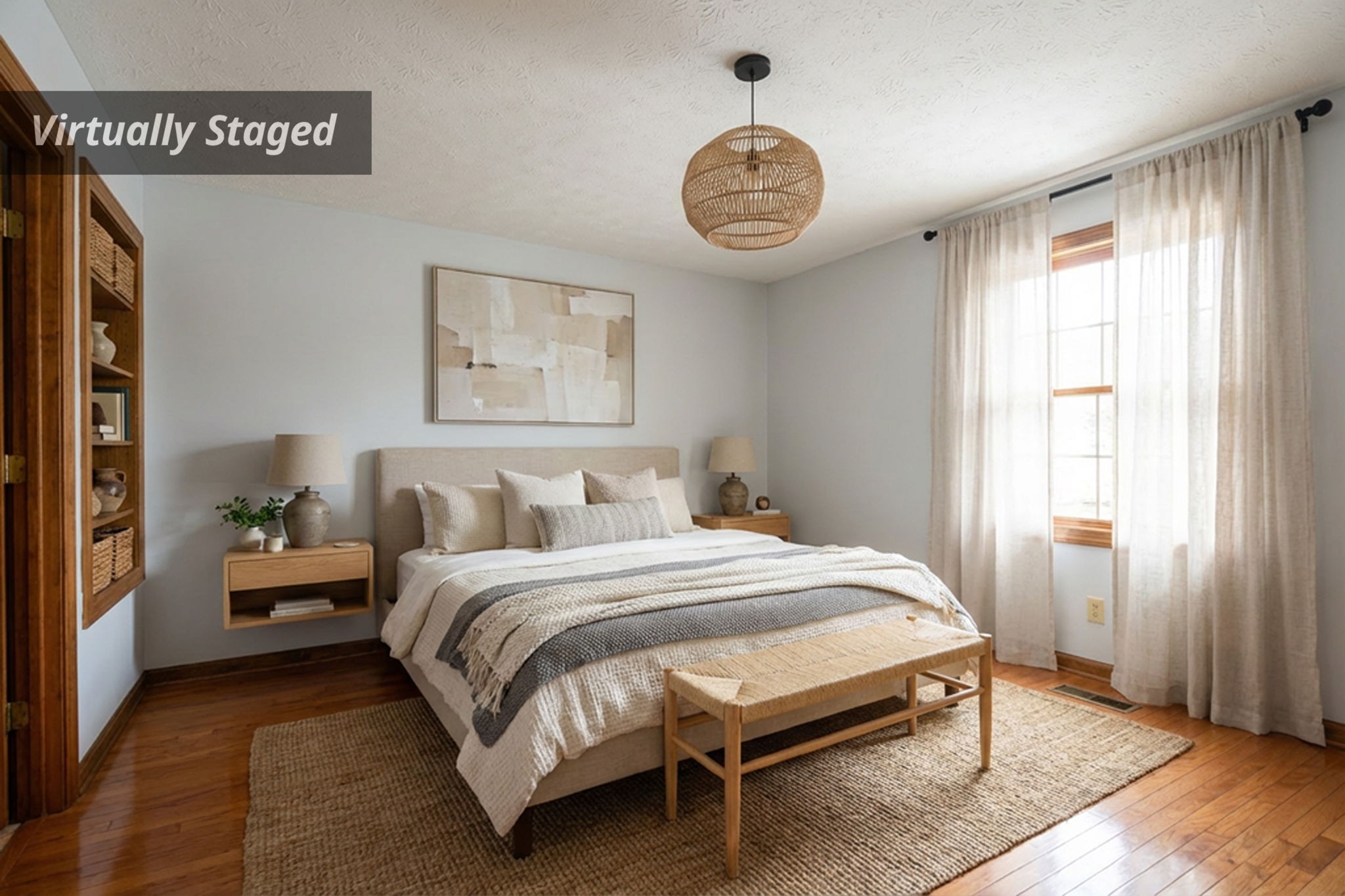 6680 Walker Creek Road Alexandria, TN 37012 - Photo 64 of 75 a bedroom with a bed and a window