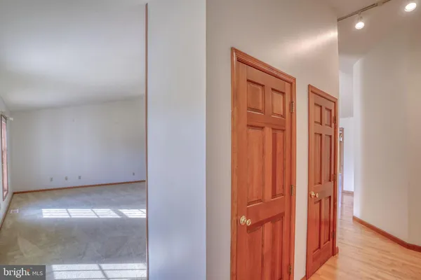 a view of closet area
