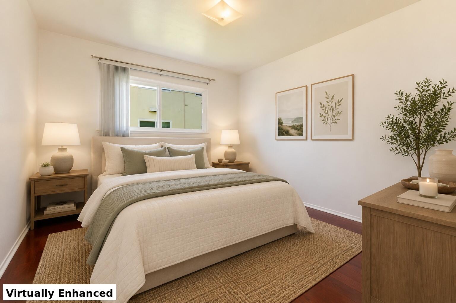 7540 Cathedral Oaks Road, Unit 2 Goleta, CA 93117 - Photo 10 of 14 Guest Bedroom